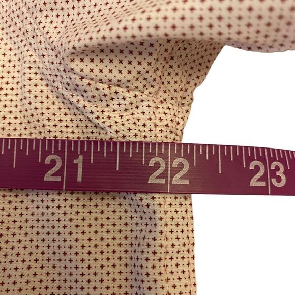 Denim & Flower Slim Fit Button Down Short Sleeve Shirt Sz L - Picture 10 of 12